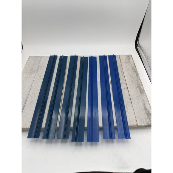 Trivia Adventure Board Game REPLACEMENT Set 7 Passport Rack Piece Pressman Blue - Picture 1 of 4
